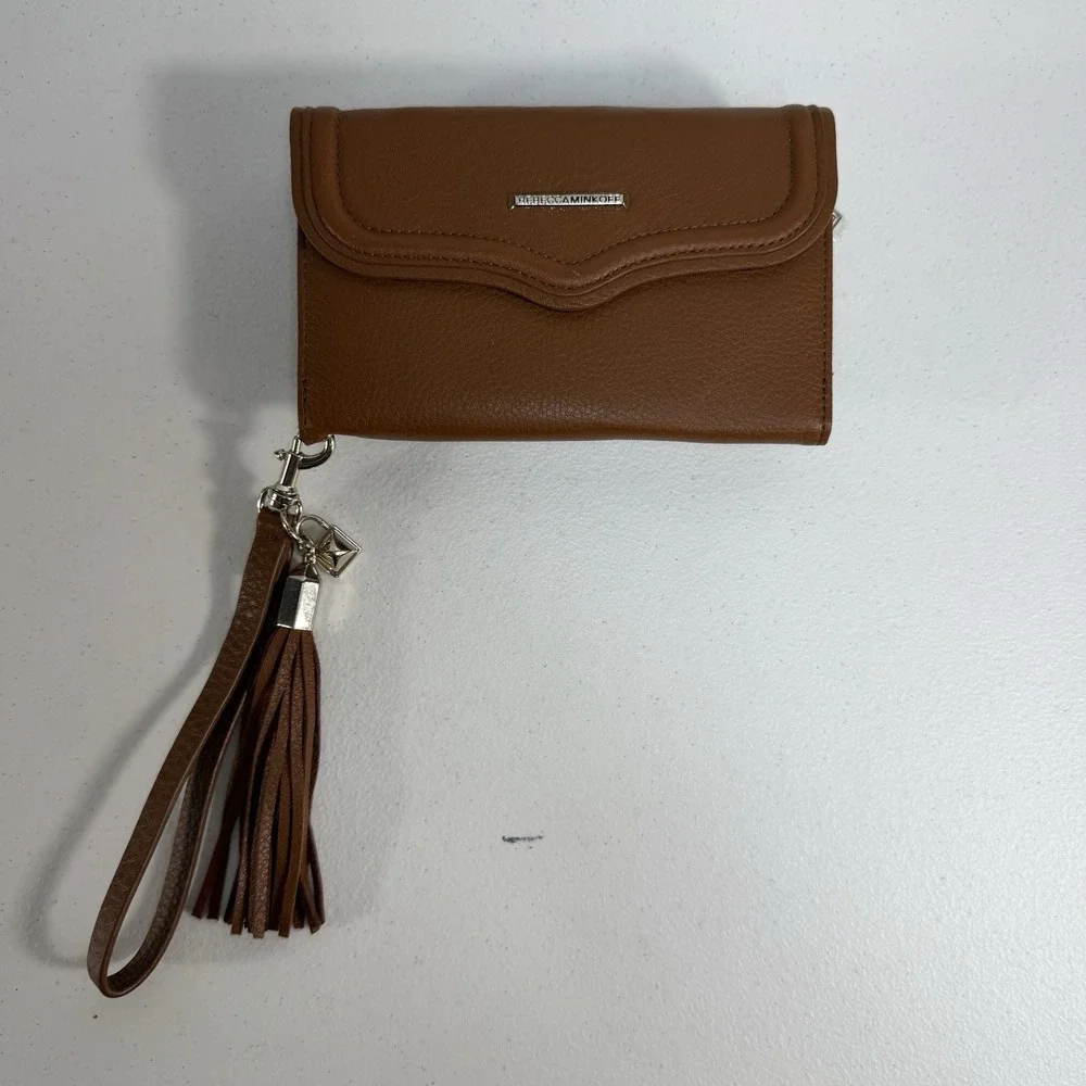 Rebecca Minkoff Universal Wristlet‎ Wallet Genuine Leather ID Credit Card Holder